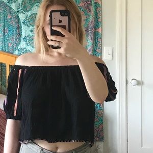 UO Puff Sleeve Blouse